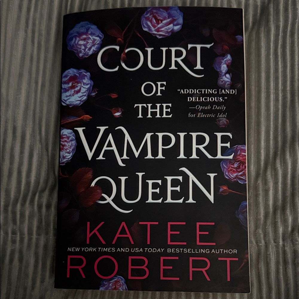 Court of the Vampire Queen paperback (buy 2 books for $30)